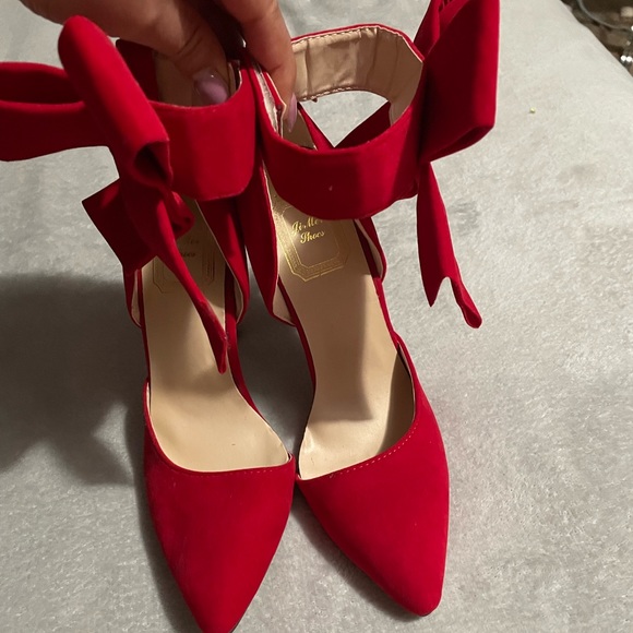 Shoes - Red heels size 39=8